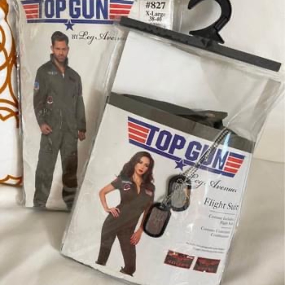 His and hers TOP GUN costume